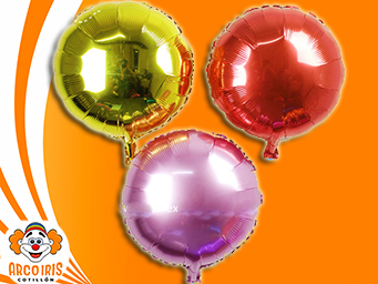 Globos Myler Redondos Lisos