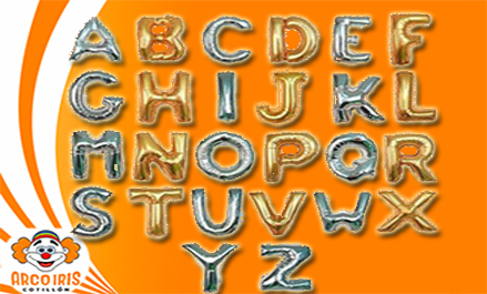 Globos Myler Letras