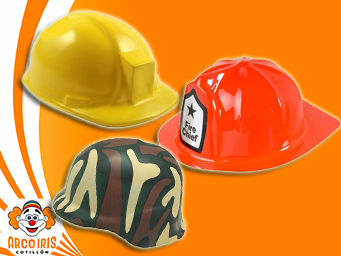 Casco Constructor, Bombero y Camuflado