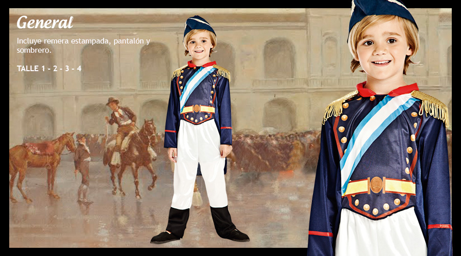 DISFRAZ DE GENERAL