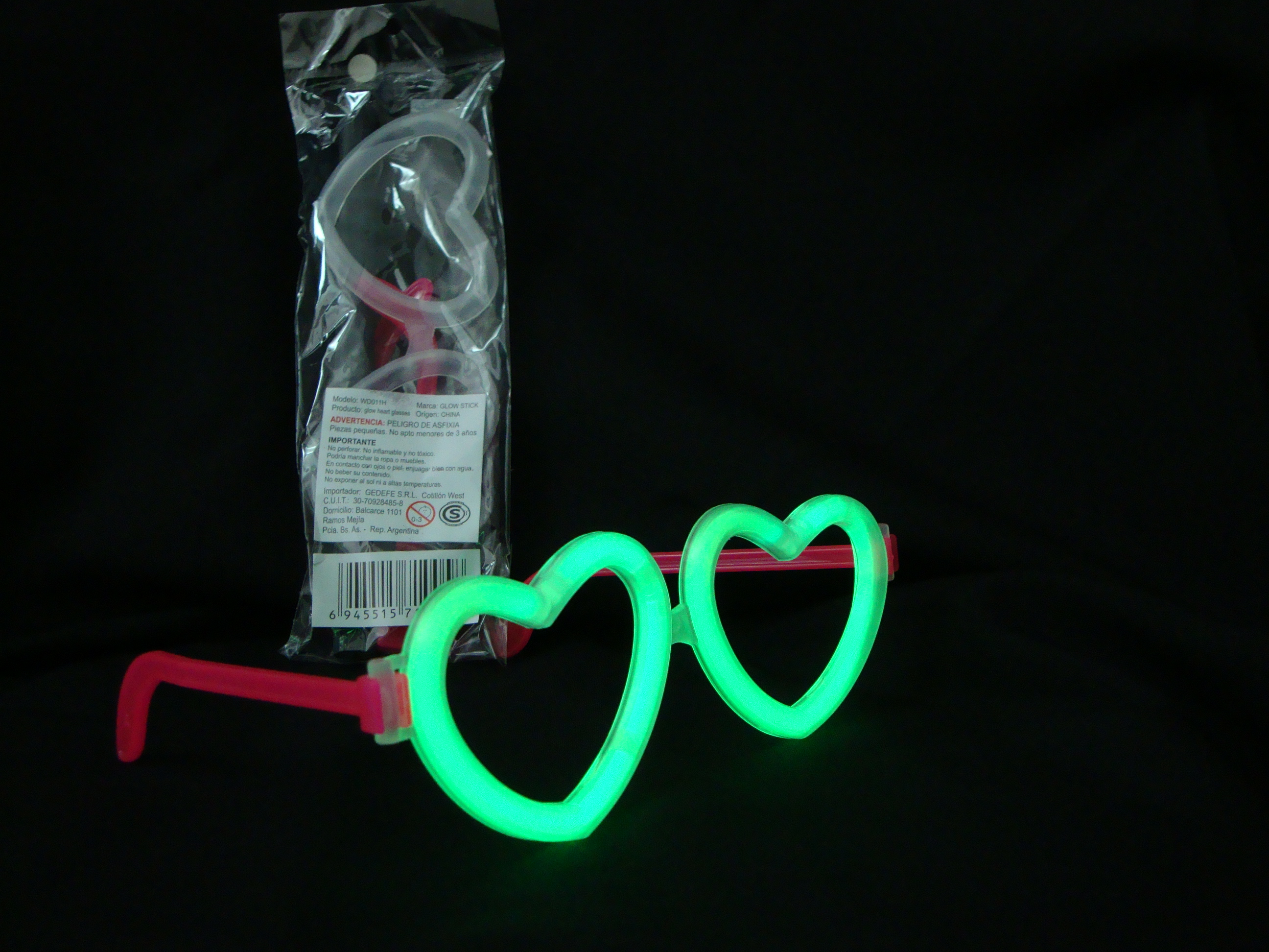 Anteojo Corazon Quimico