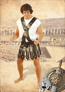 Disf. Gladiador Adulto