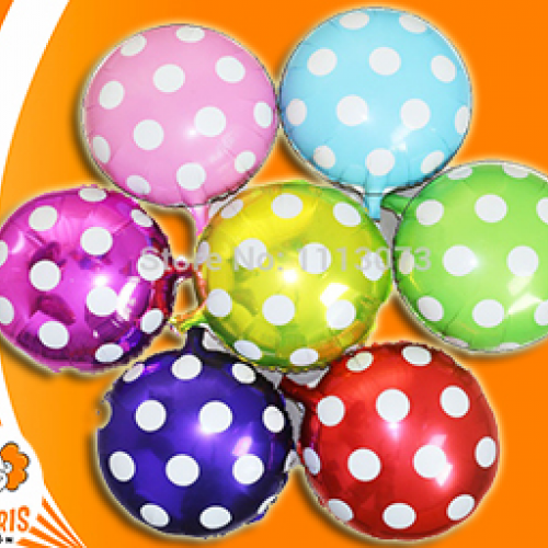 Globos Myler Redondos Lunares