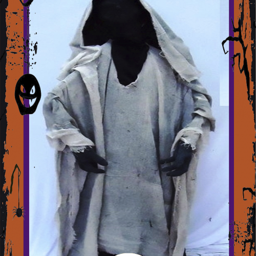 Muñeco Fantasma Negro