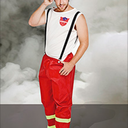 Disf. Bombero Adult.